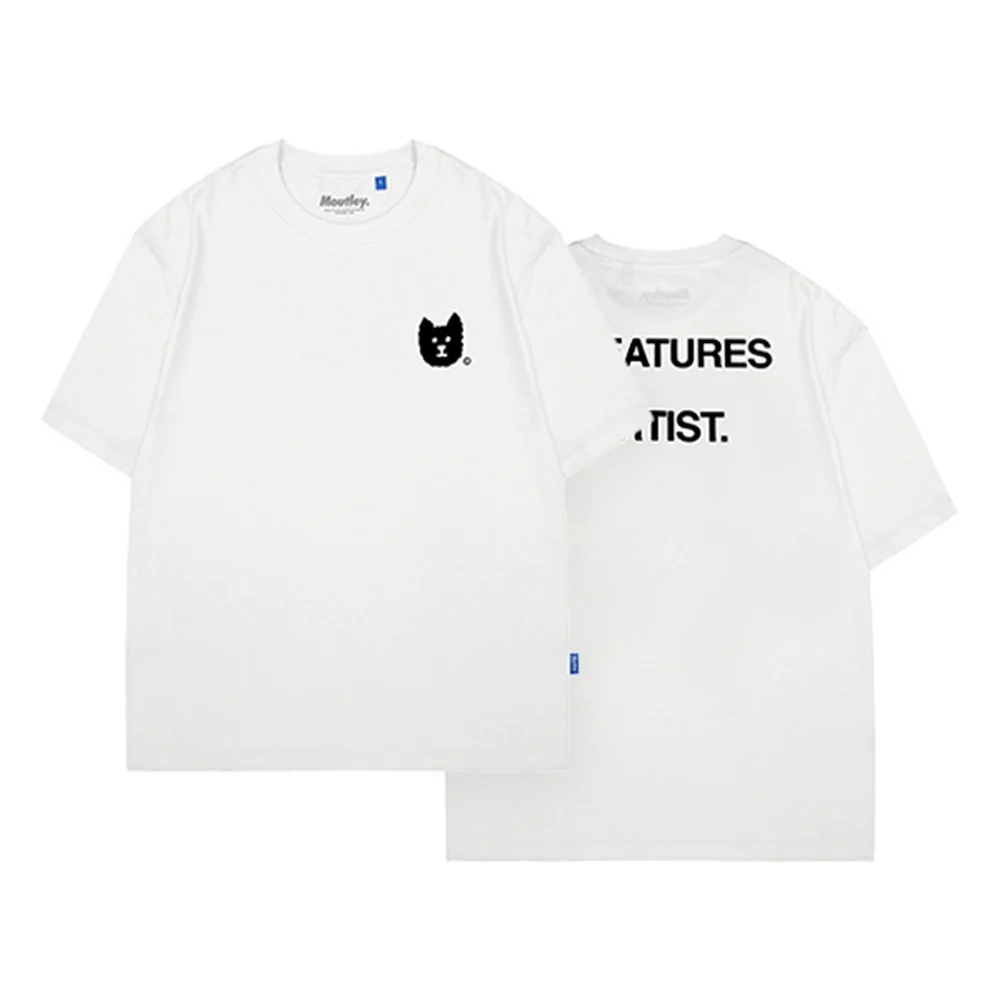 Moutley Kaos Pria Lengan Pendek Oversized Fit Katun 20s